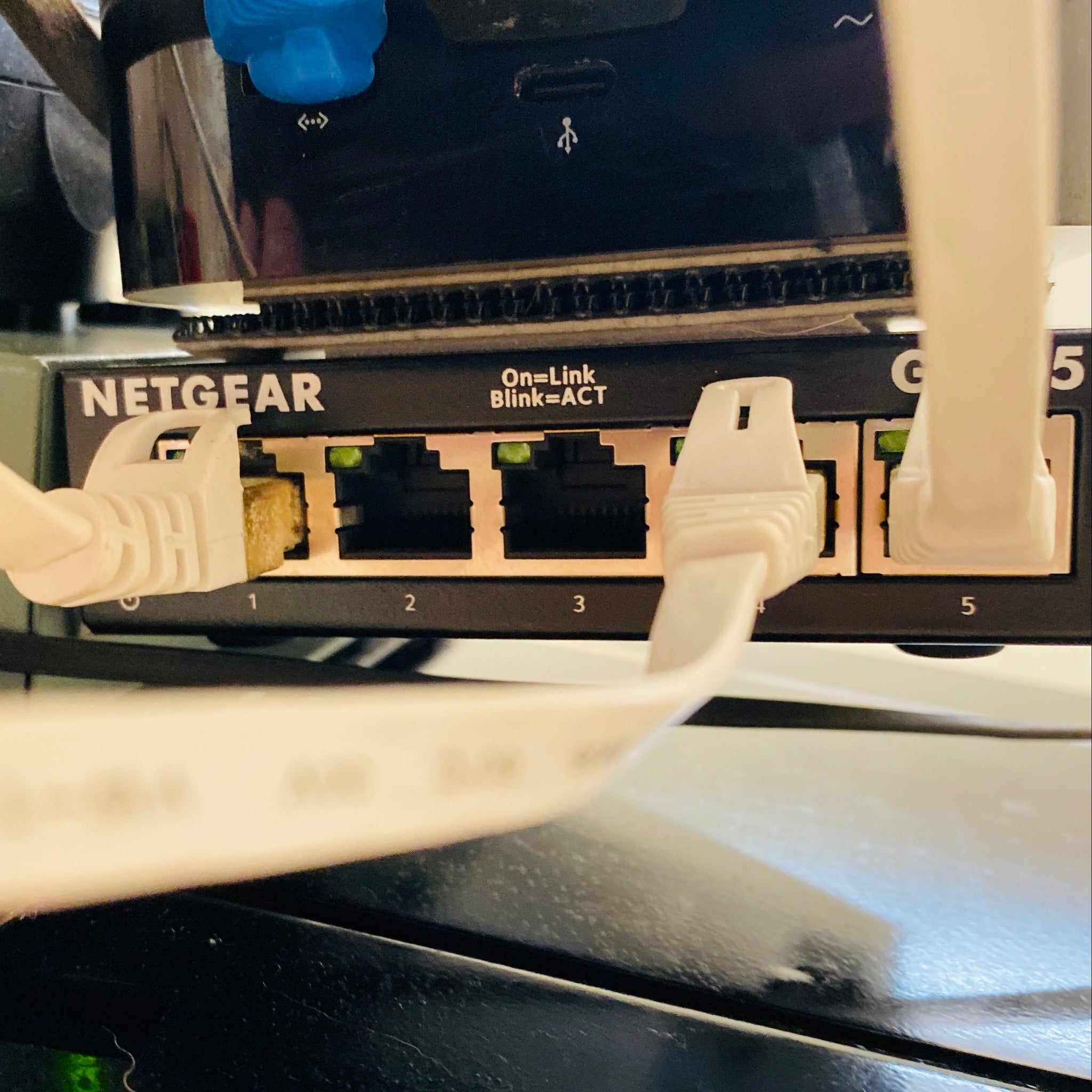 Hardwired Connection Wired Ethernet Connections KIT. Includes Everything To Hard Wire ...