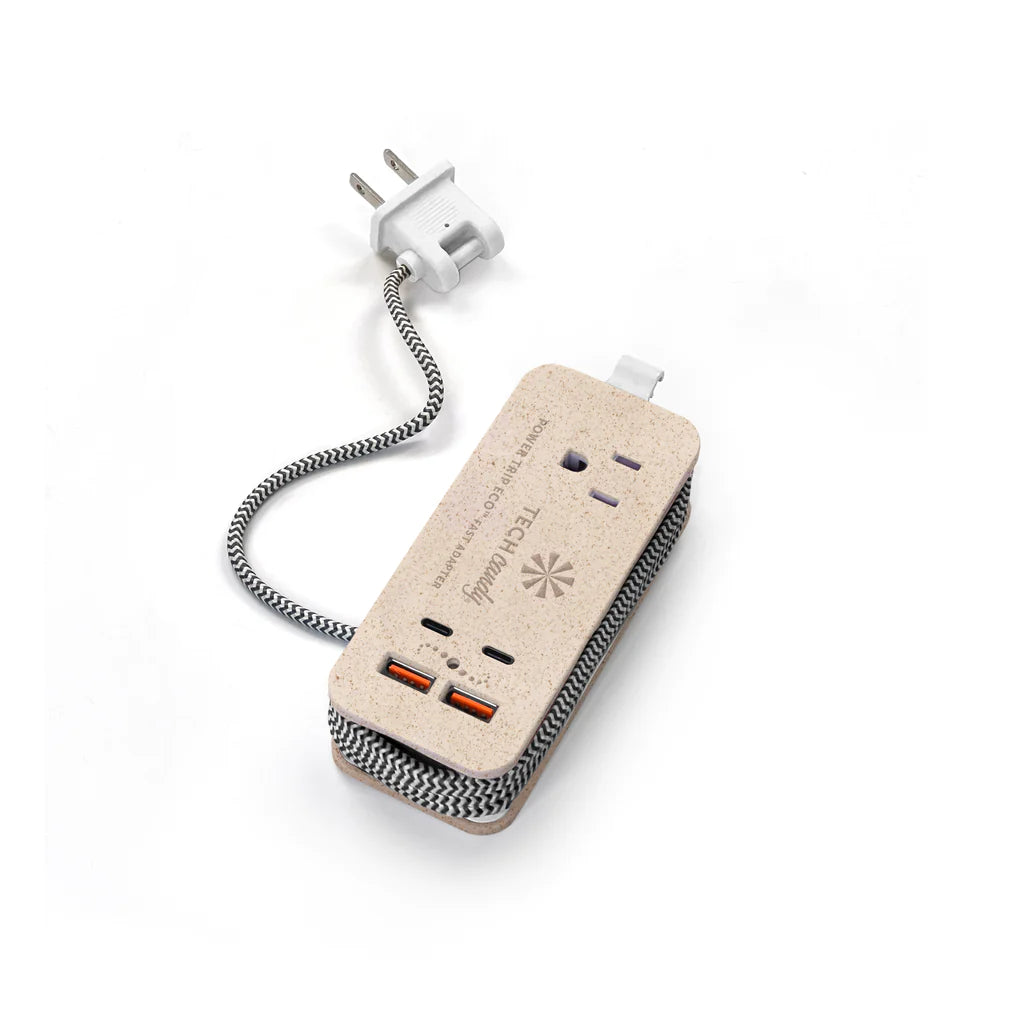 Changing Station Travel Natural USB USB-C Power adatper