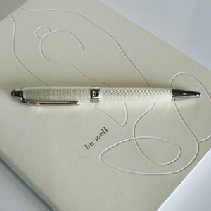 Pretty Pearl Stylus Pen & Journal Gift Set