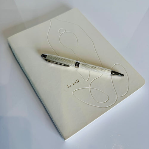 Pretty Pearl Stylus Pen & Journal Gift Set