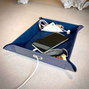 charge phone here! beautiful navy