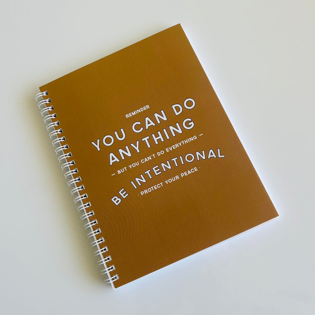 Tech Wellness You Can Do Anything Journal