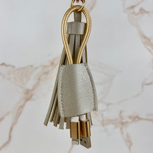 Gorgeous Smartphone Key Chain USB/iPhone Charger- Wait For It- WITH A TASSEL!