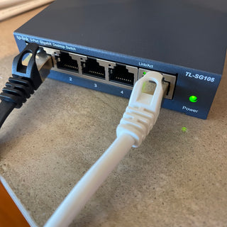 EMF-Free Ethernet Switch