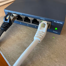 NO EMF Netgear Splitter or Switch.  With 5 Shielded Ports for Four Computer, smartphone and more!