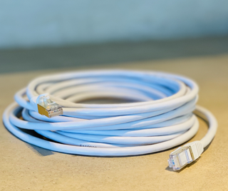 25' Round double shield cable sale