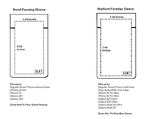 faraday case size chart