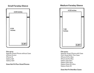 Leather Faraday Bags for Phones