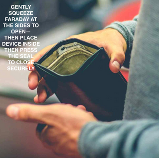 Leather Faraday Bag for Phones