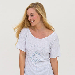 Be Well Flowy Tee Wellness Wear Tech Wellness 
