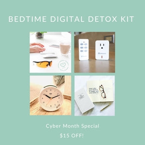 Bedtime Digital Detox Kit - Limited Time Cyber Month Special! Tech Wellness 