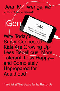 iGen by Jean Twenge Book vendor-unknown 
