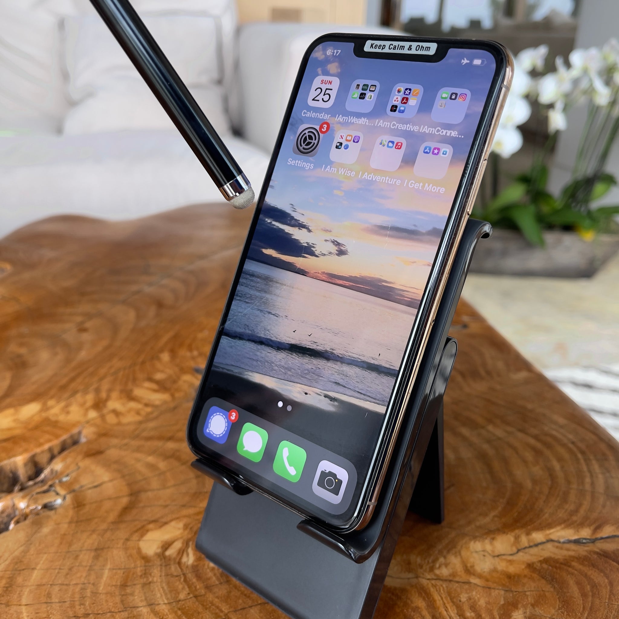Best 2021 Phone Holder-Sturdy Stand Adjusts, Folds, Protects Smartphone ...