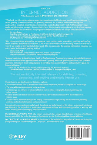 Internet Addiction: A Handbook and Guide to Evaluation and Treatment Book vendor-unknown 