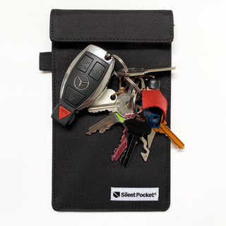 Key Fob Faraday Protector Privacy Tech Wellness Basic Black Large 5x7 