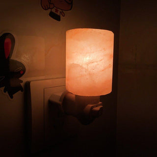 Pink Himalayan Soft Glow Night Lamp Tech Wellness 