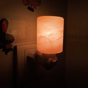 Pink Himalayan Soft Glow Night Lamp Tech Wellness 