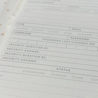 Privacy Is Beautiful. The Secret Keeper Password Log Tops Our 🎁 Gift List Tech Wellness 