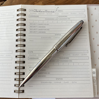 Privacy Is Beautiful. The Secret Keeper Password Log Tops Our 🎁 Gift List Tech Wellness 