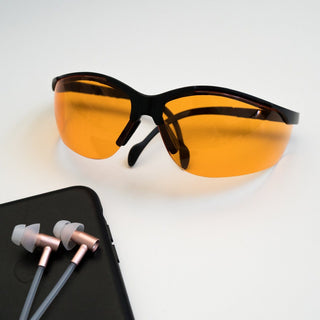 Wrap Aound Blue Blocking For Full Protection For Better Sleep & Calm Days Bluelight glasses Tech Wellness 